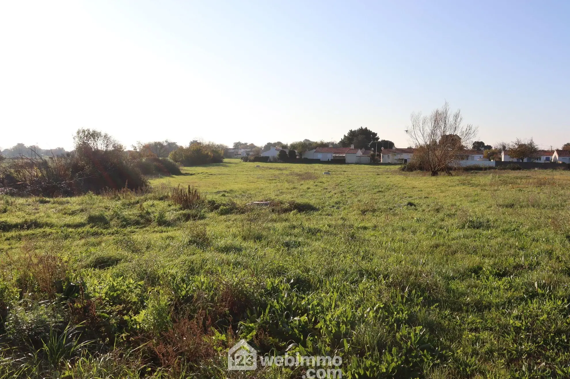 Terrain à bâtir de 3 261 m² à Saint-Vincent-sur-Jard, vue dégagée 