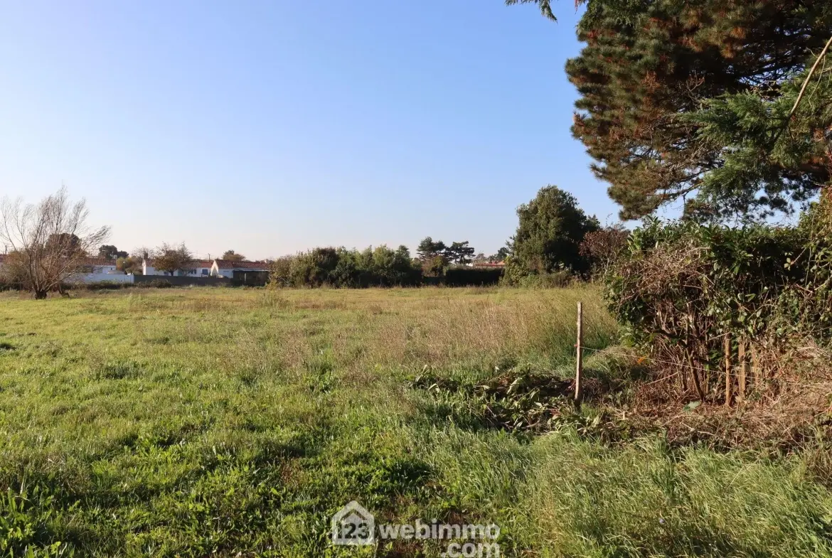 Terrain à bâtir de 3 261 m² à Saint-Vincent-sur-Jard, vue dégagée 