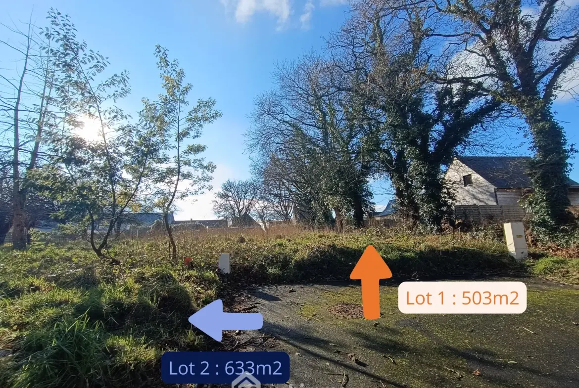 Terrain à bâtir de 503 m² à CAVAN - Opportunité à saisir 