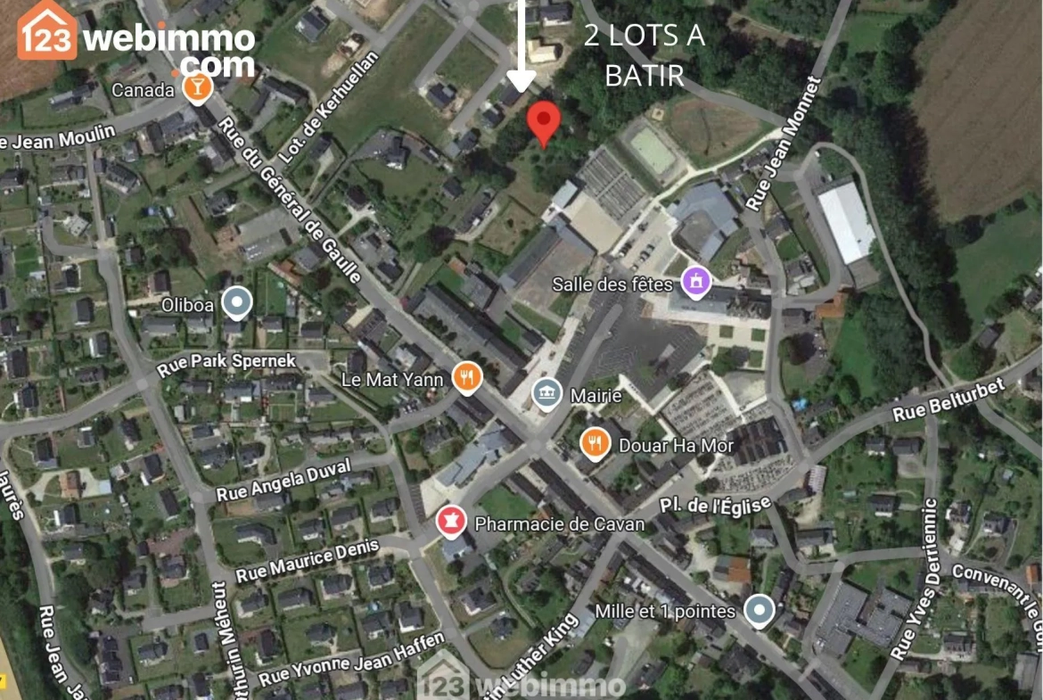 Terrain à bâtir de 503 m² à CAVAN - Opportunité à saisir 