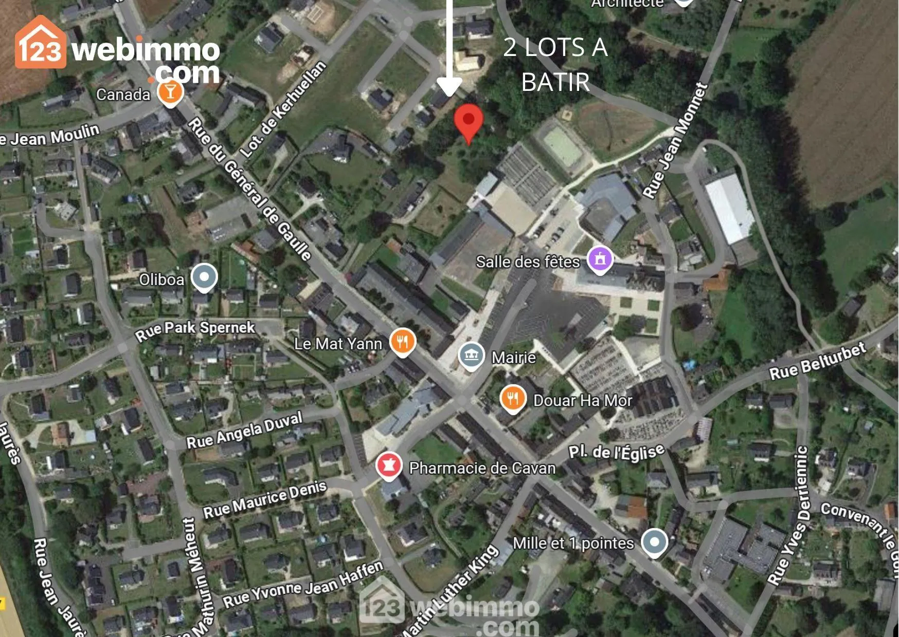 Terrain à bâtir de 503 m² à CAVAN - Opportunité à saisir 