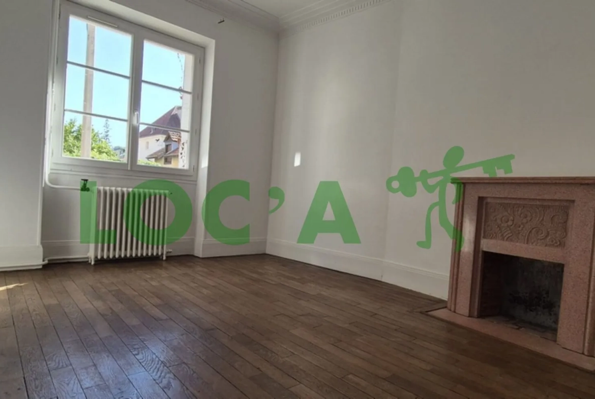 Appartement F2 de 46 m² à Dijon avec cave et chauffage au gaz 