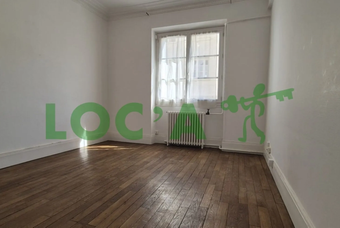 Appartement F2 de 46 m² à Dijon avec cave et chauffage au gaz 