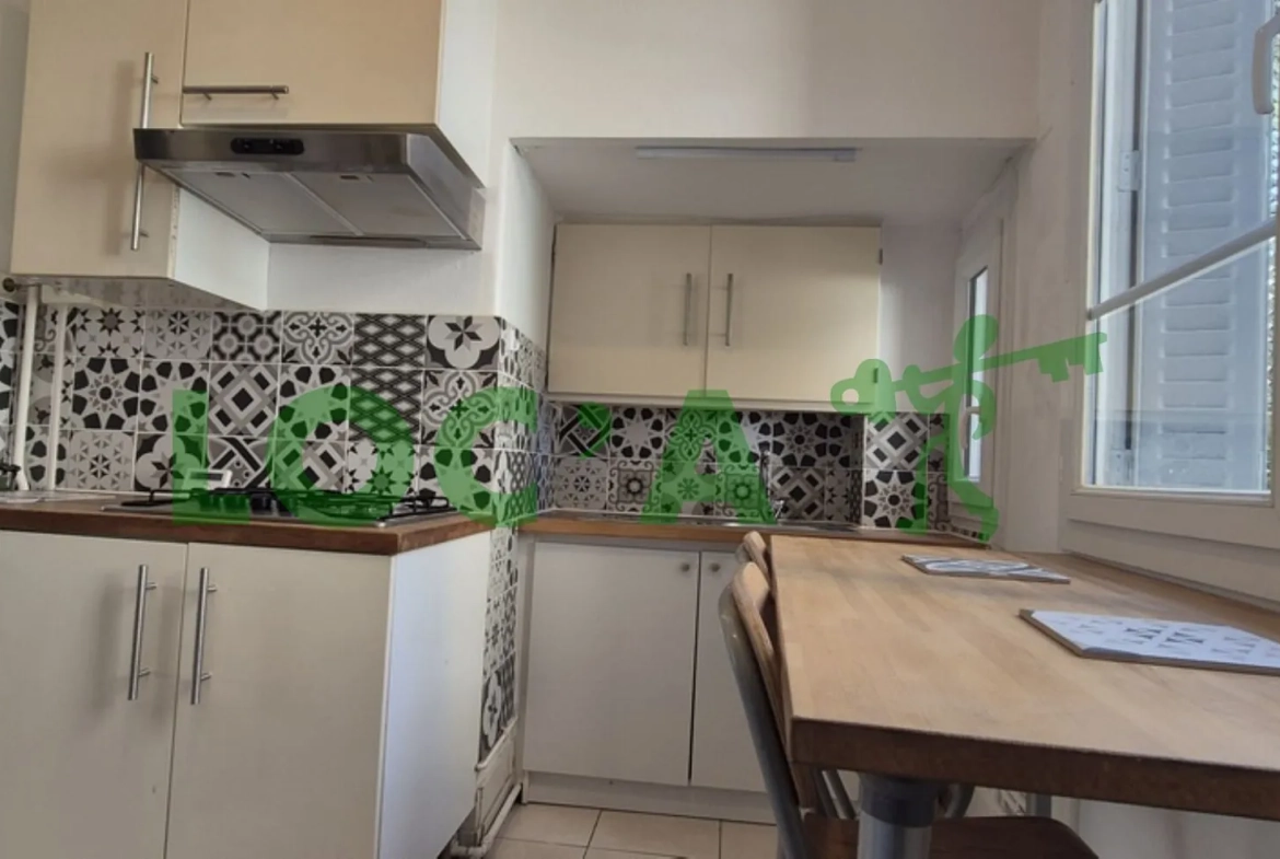 Appartement F2 de 46 m² à Dijon avec cave et chauffage au gaz 