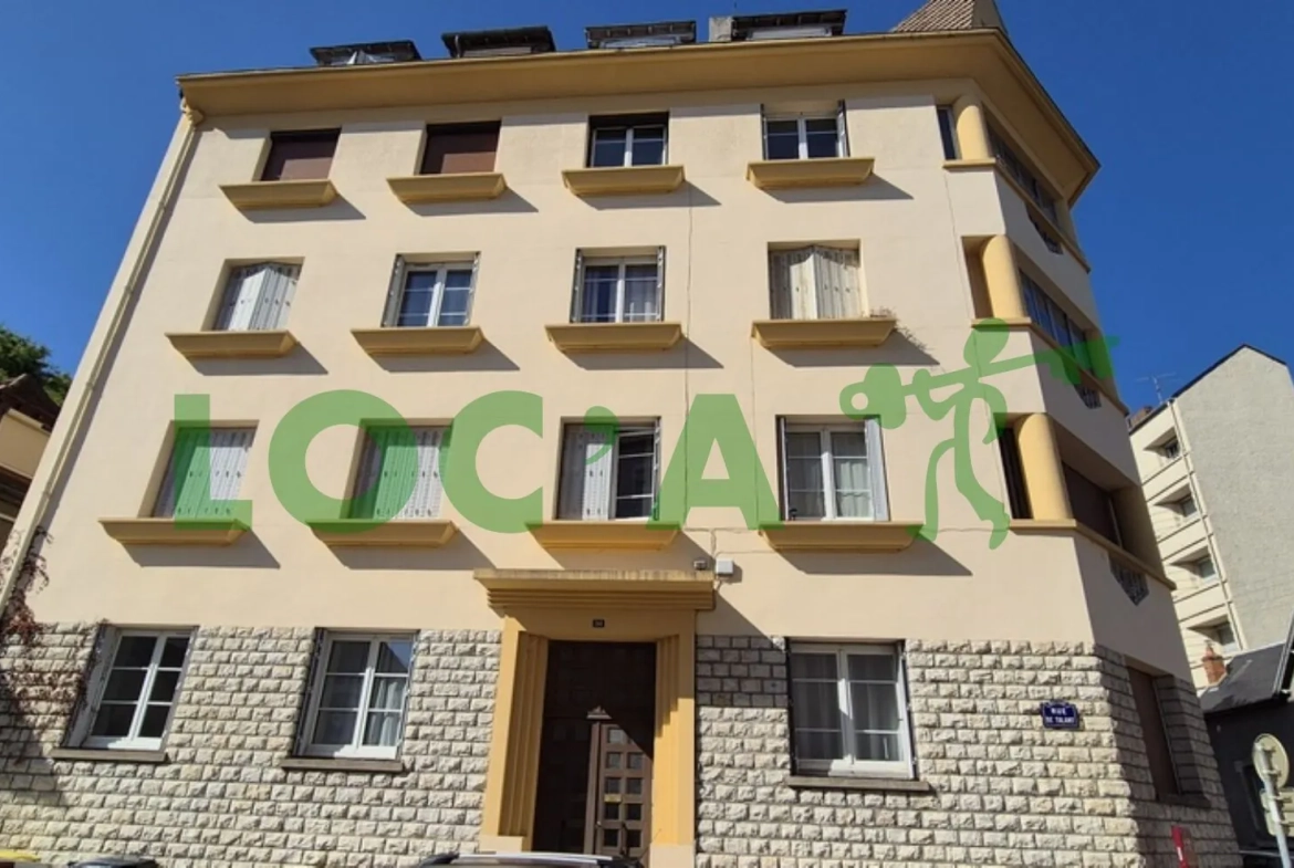 Appartement F2 de 46 m² à Dijon avec cave et chauffage au gaz 