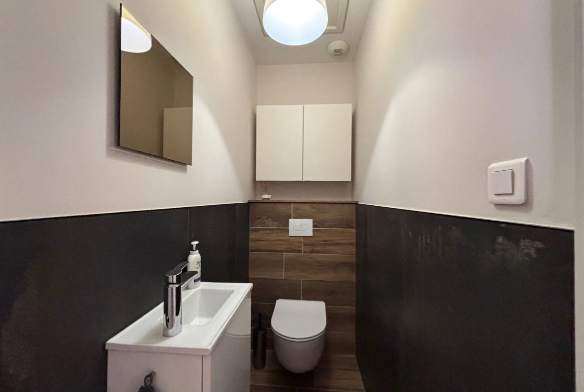 Appartement 4 pièces avec jardin et parking à Villefranche-sur-Saône 