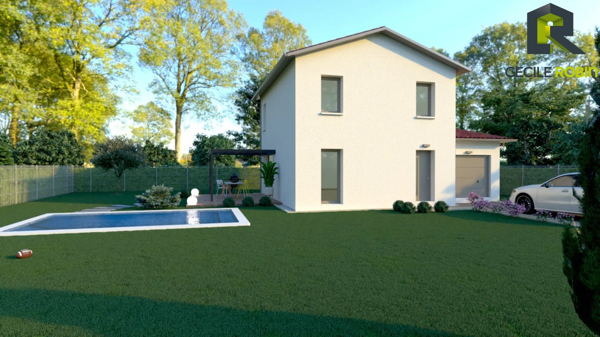 Maison neuve à Saint-Étienne-sur-Chalaronne - 93 m², 3 chambres, norme RE2020 