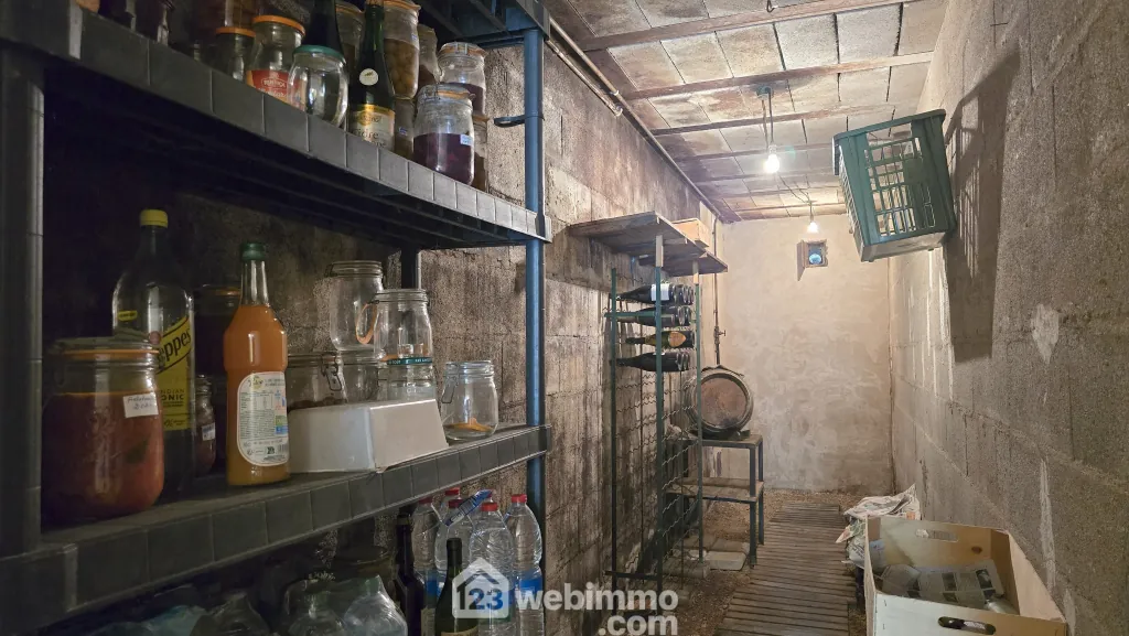 Maison de plain-pied de 98 m² avec sous-sol et terrain à Nieuil-L'Espoir 