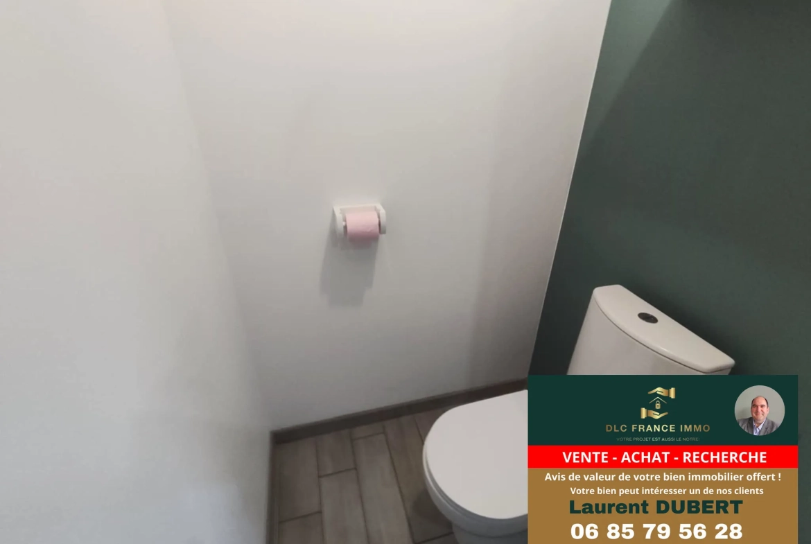 Maison typique rénovée de l'Avesnois avec 3 chambres et grand terrain à vendre 