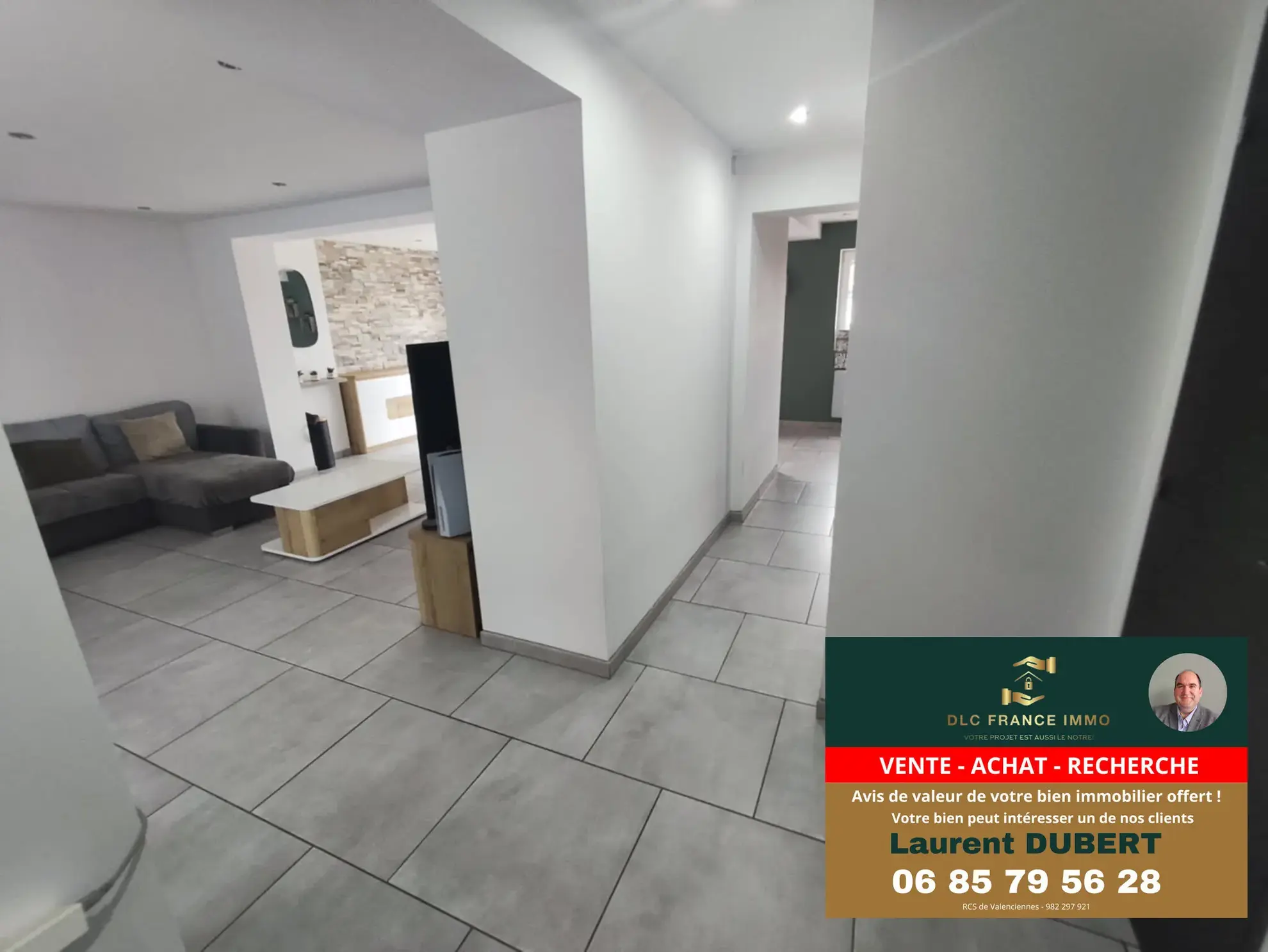 Maison typique rénovée de l'Avesnois avec 3 chambres et grand terrain à vendre 