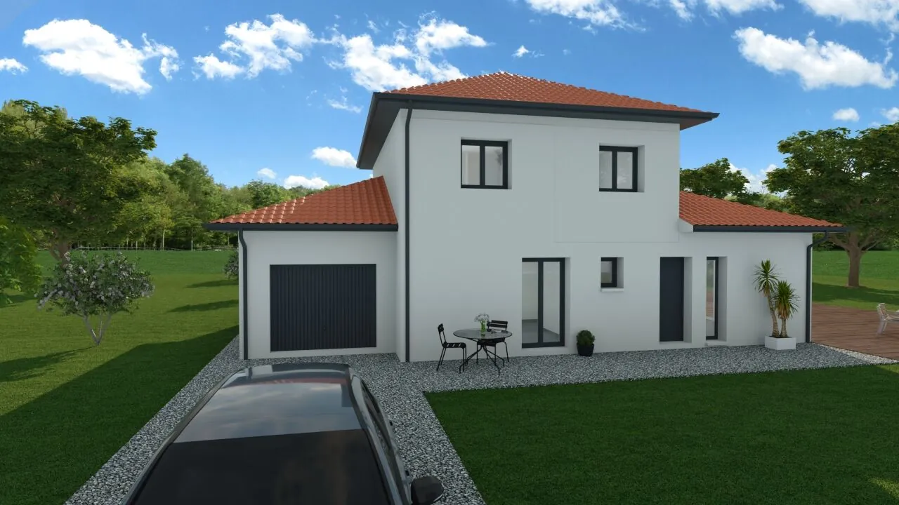 Maison à construire à Vezeronce-Curtin avec 3 chambres et performant RE 2020 