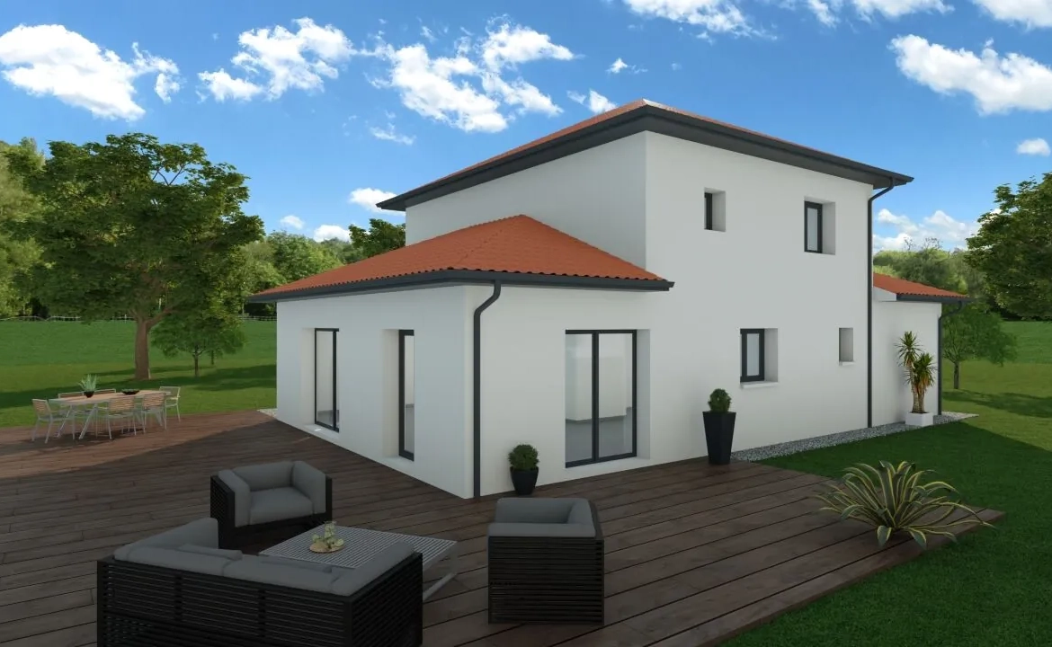 Maison à construire à Vezeronce-Curtin avec 3 chambres et performant RE 2020 