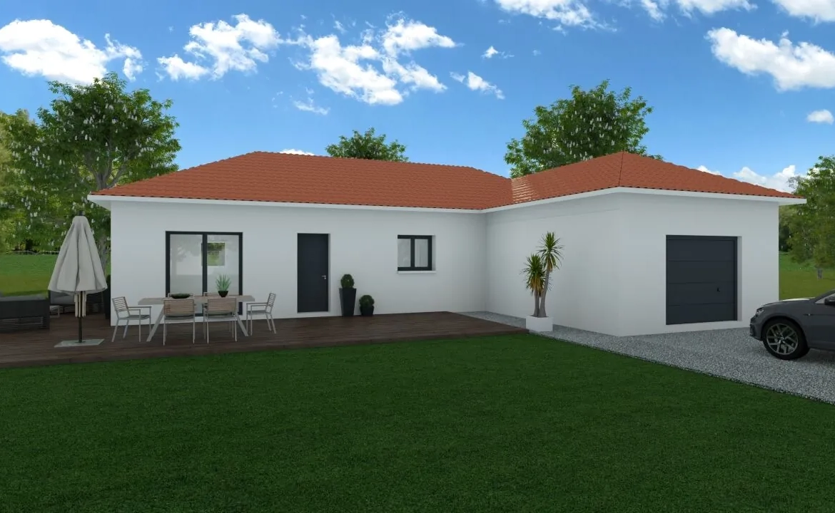 Maison à construire à Vezeronce-Curtin avec 3 chambres et performant RE 2020 