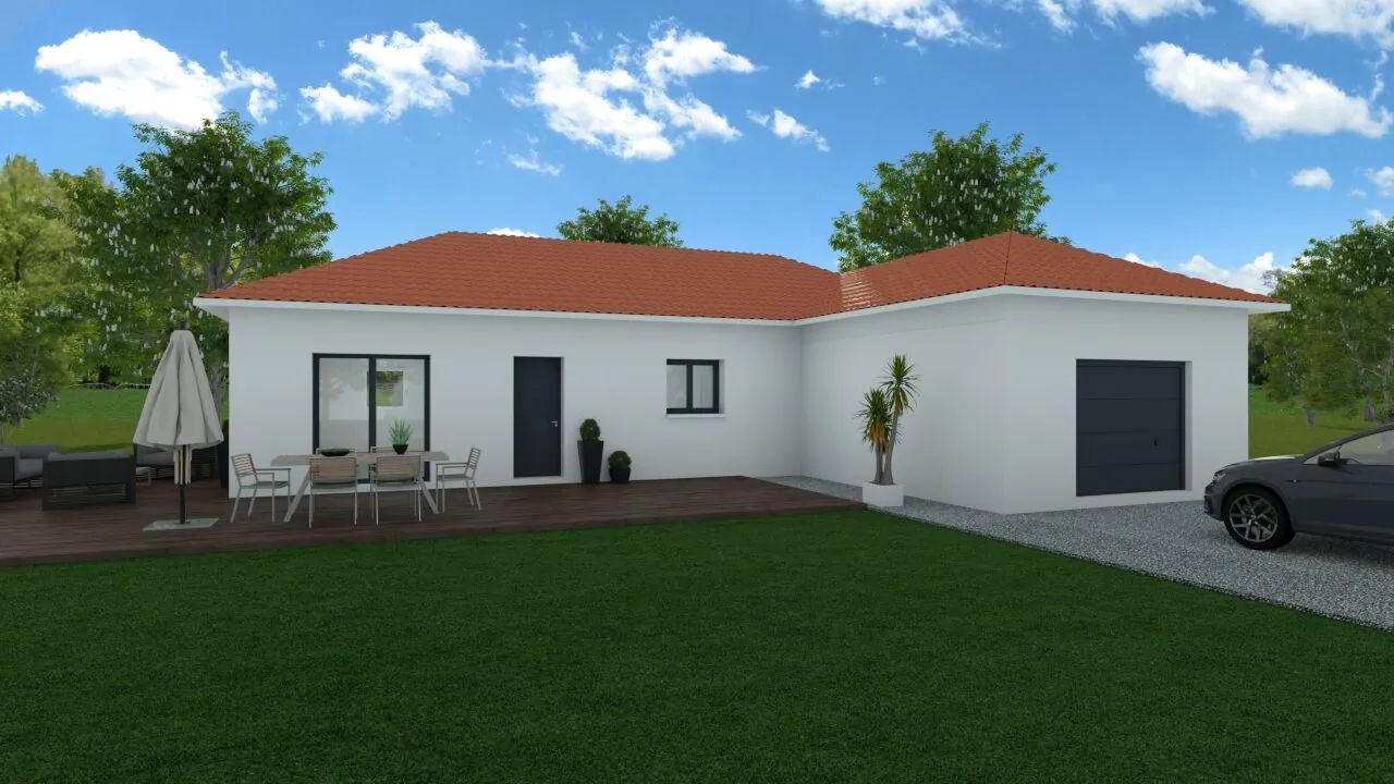 Maison à construire à Vezeronce-Curtin avec 3 chambres et performant RE 2020 