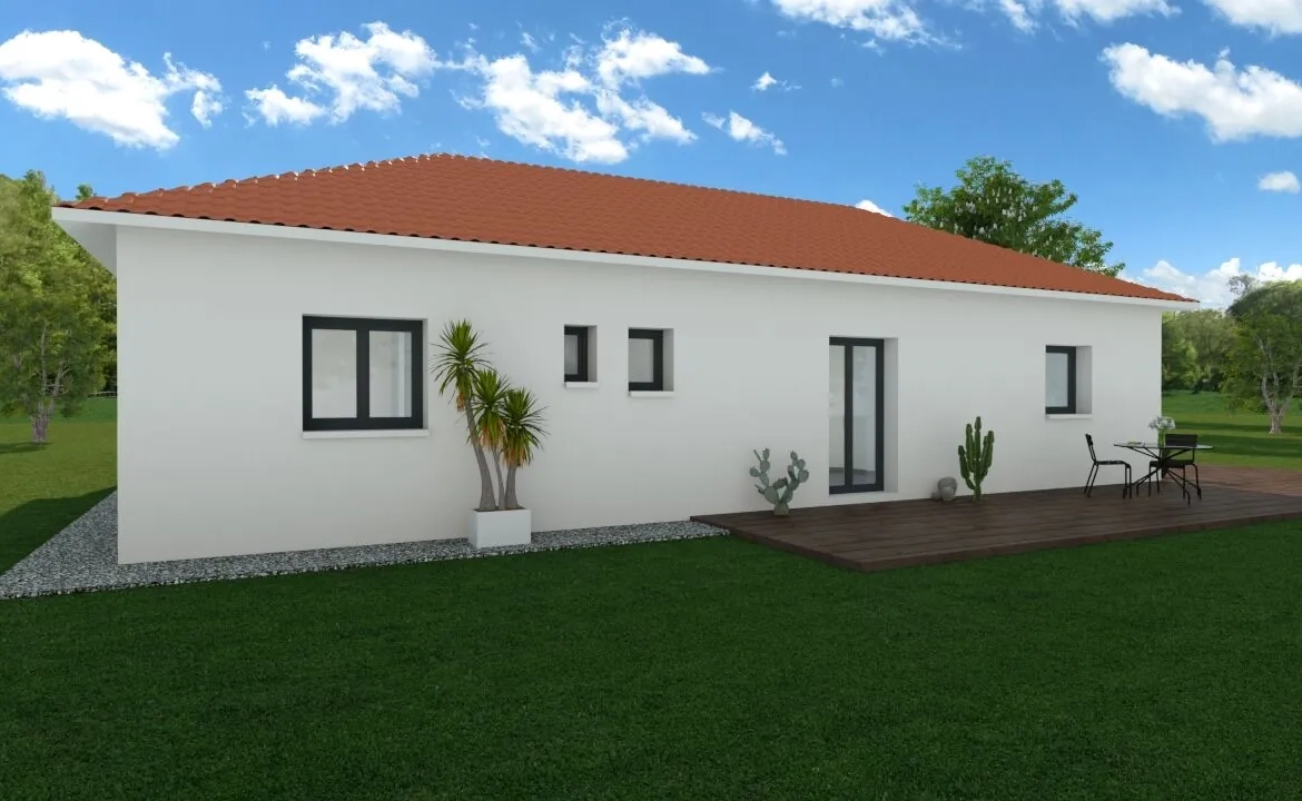 Maison à construire à Vezeronce-Curtin avec 3 chambres et performant RE 2020 