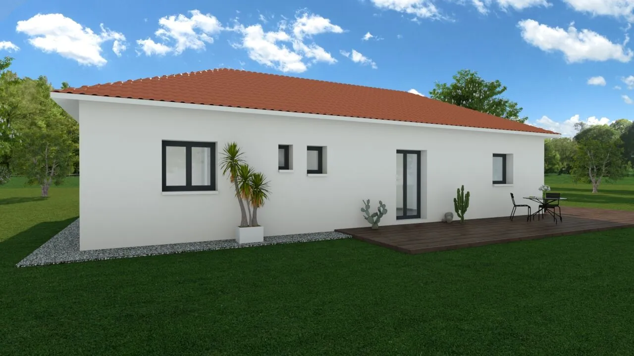Maison à construire à Vezeronce-Curtin avec 3 chambres et performant RE 2020 