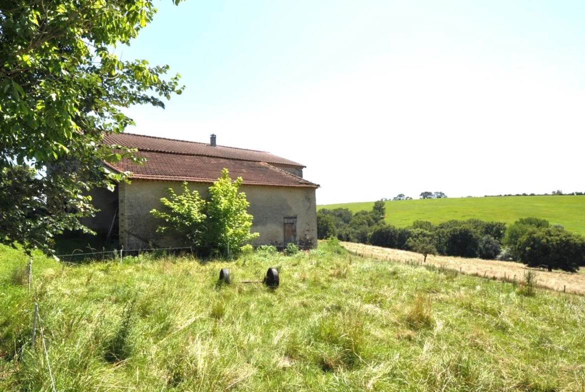 Ferme à rénover entre Albi et Carmaux, dépendances et terrain, environnement calme 