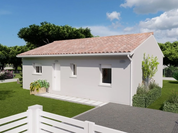 Maison neuve 70m² avec 2 chambres à Vielle-Saint-Girons, proche de l’océan