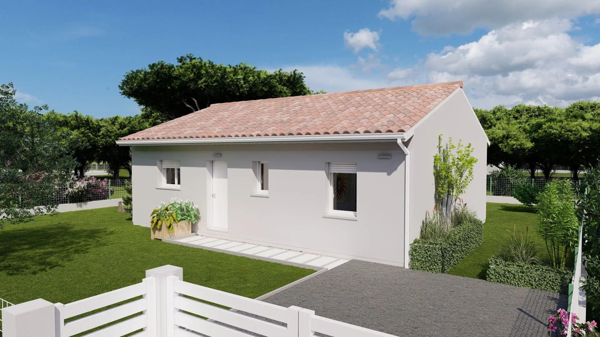 Maison neuve 70m² avec 2 chambres à Vielle-Saint-Girons, proche de l’océan 