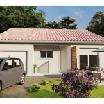 Maison 3 chambres avec garage à Lalinde - Terrain de 900 m² à partir de 207 000 €