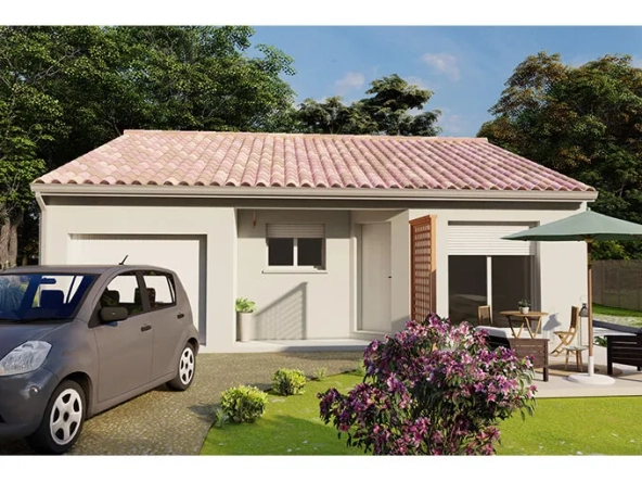 Maison 3 chambres avec garage à Lalinde - Terrain de 900 m² à partir de 207 000 €
