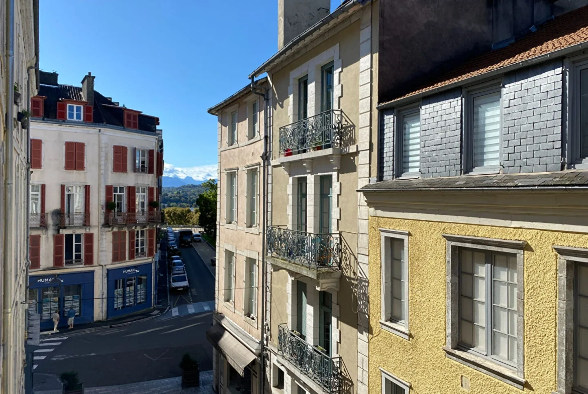 Appartement T2 à Pau au dernier étage avec combles aménageables 