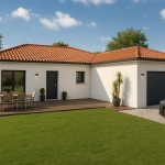 Maison neuve de 90 m² avec jardin à Le Pont-de-Beauvoisin – Contruction écologique