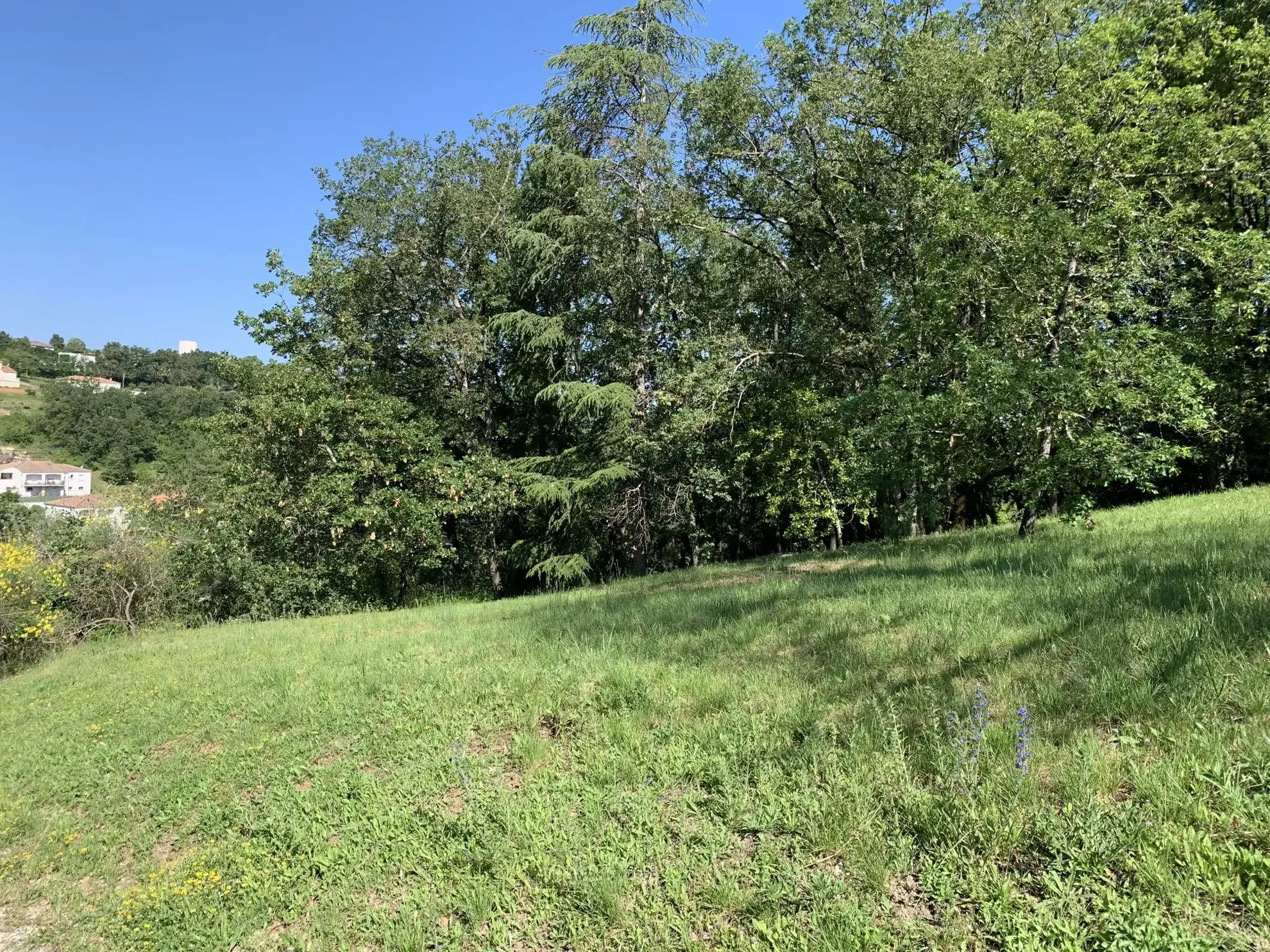À vendre terrain constructible de 2019 m² à Puygouzon avec vue exceptionnelle 