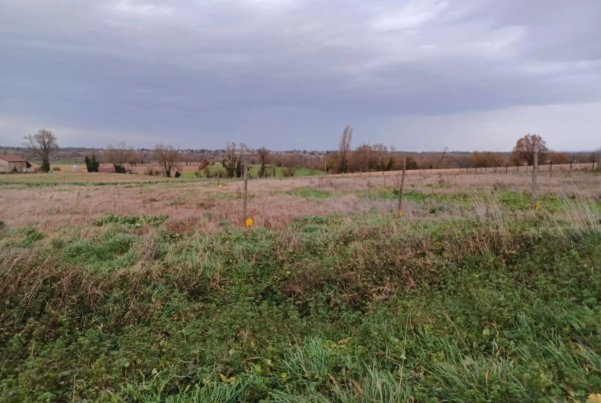 Construction d'une maison moderne avec vue à Chaveyriat - Terrain de 800 m² 