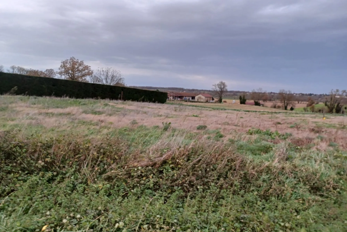 Construction d'une maison neuve moderne à Chaveyriat avec vue et terrain de 800 m² 