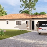 Opportunité d'achat maison neuve moderne à Peronnas avec terrain de 400 m²