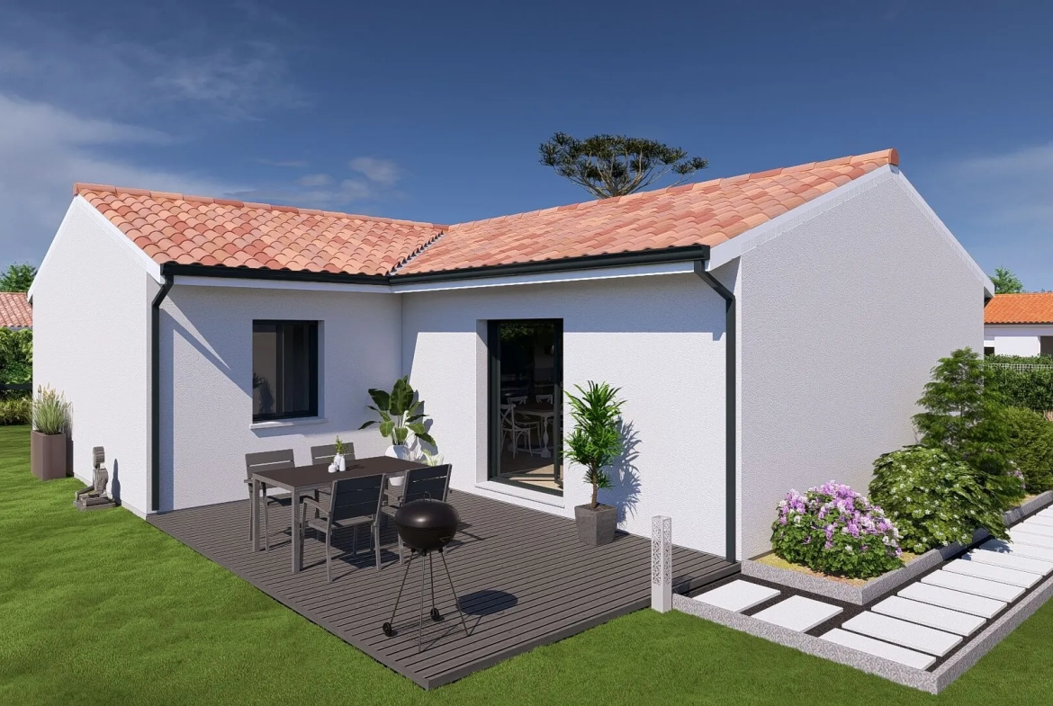 Charmante maison 3 chambres avec terrain de 571 m² à Vielle Saint Girons 