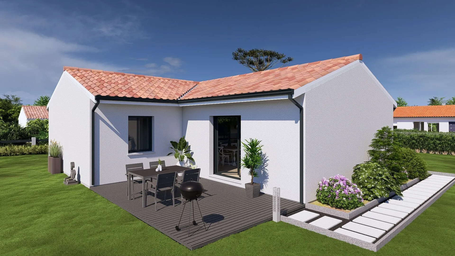 Charmante maison 3 chambres avec terrain de 571 m² à Vielle Saint Girons 