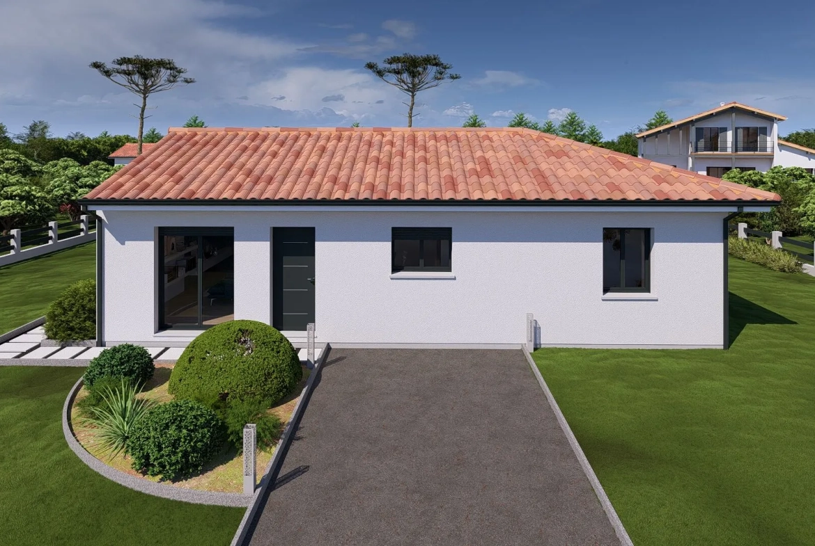 Charmante maison 3 chambres avec terrain de 571 m² à Vielle Saint Girons 
