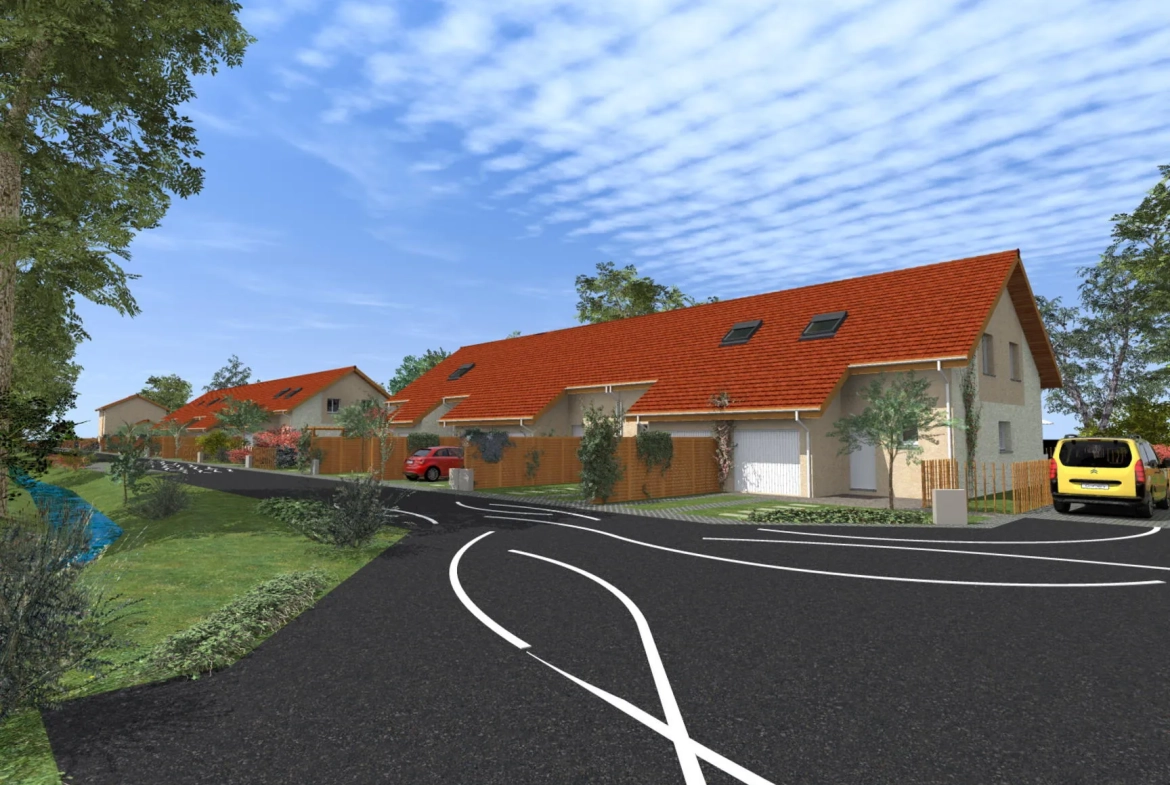 Terrain à vendre de 833 m² à Vizille dans lotissement agréable 