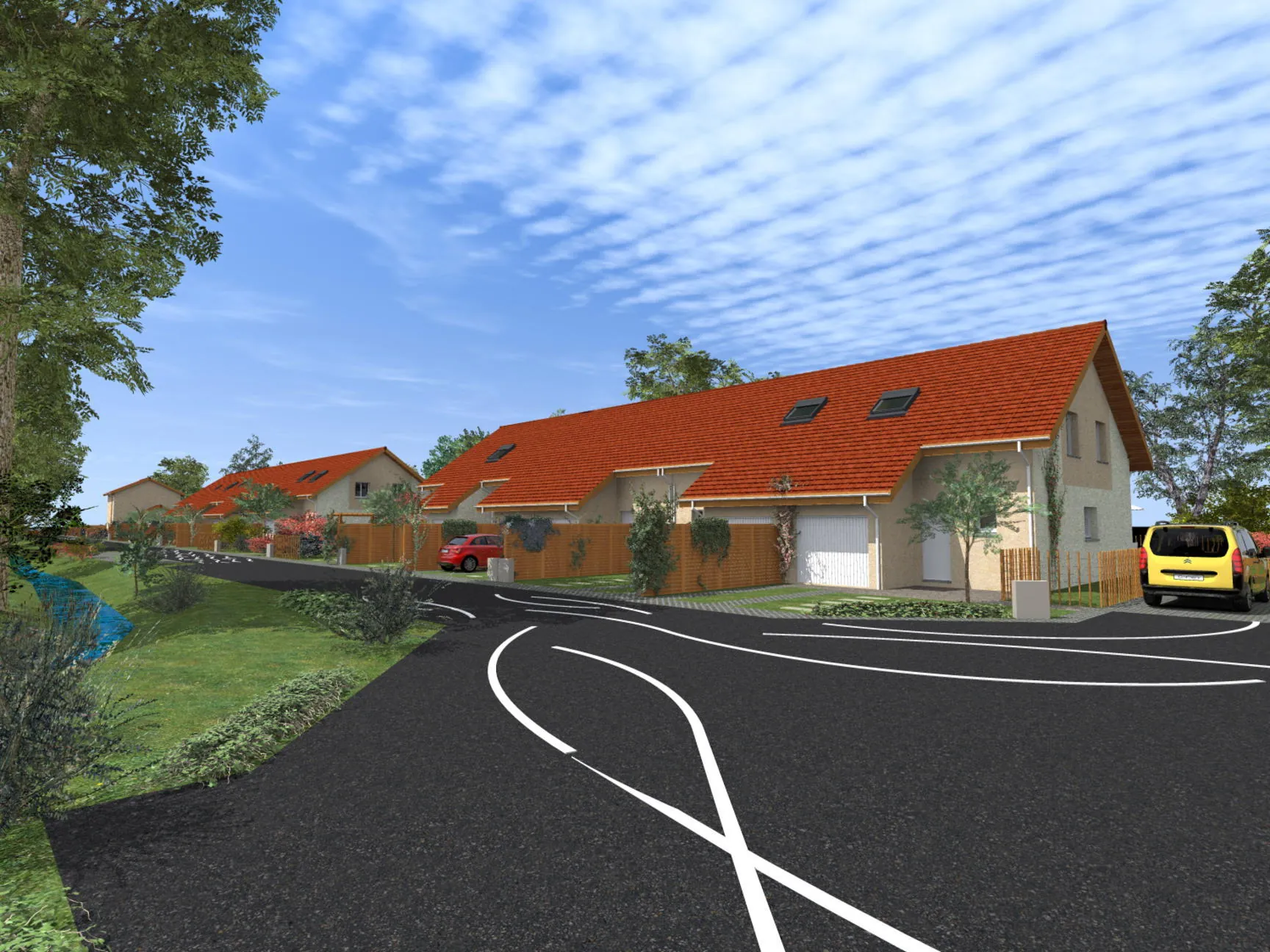 Terrain à vendre de 833 m² à Vizille dans lotissement agréable 