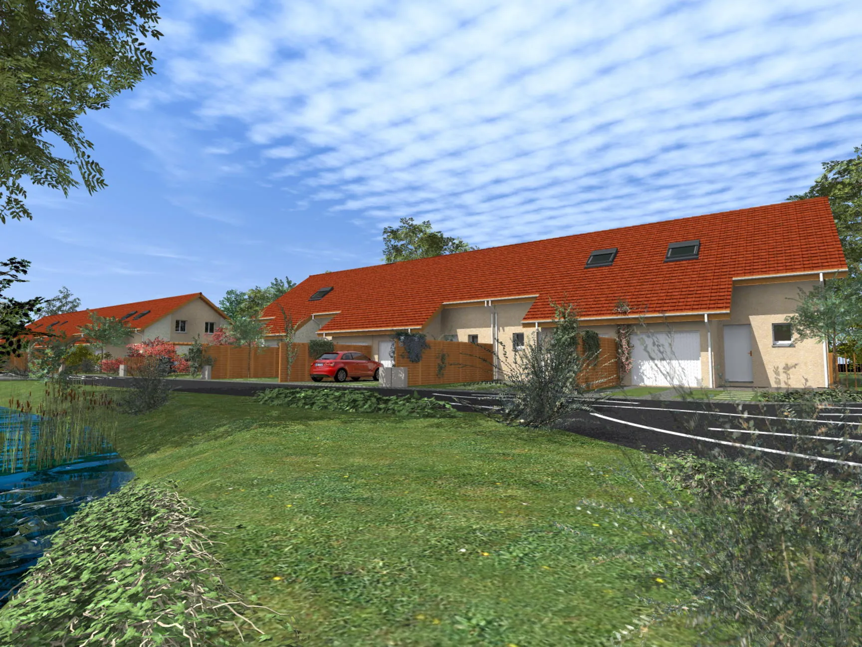 Terrain à vendre de 833 m² à Vizille dans lotissement agréable 