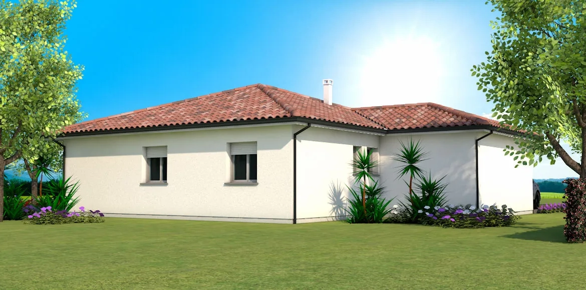 Maison neuve à Seyresse avec 3 chambres et terrain de 486 m² 