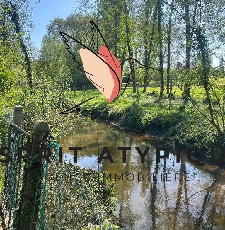 Maison atypique à Rion-des-Landes avec terrain constructible et dépendance à rénover 