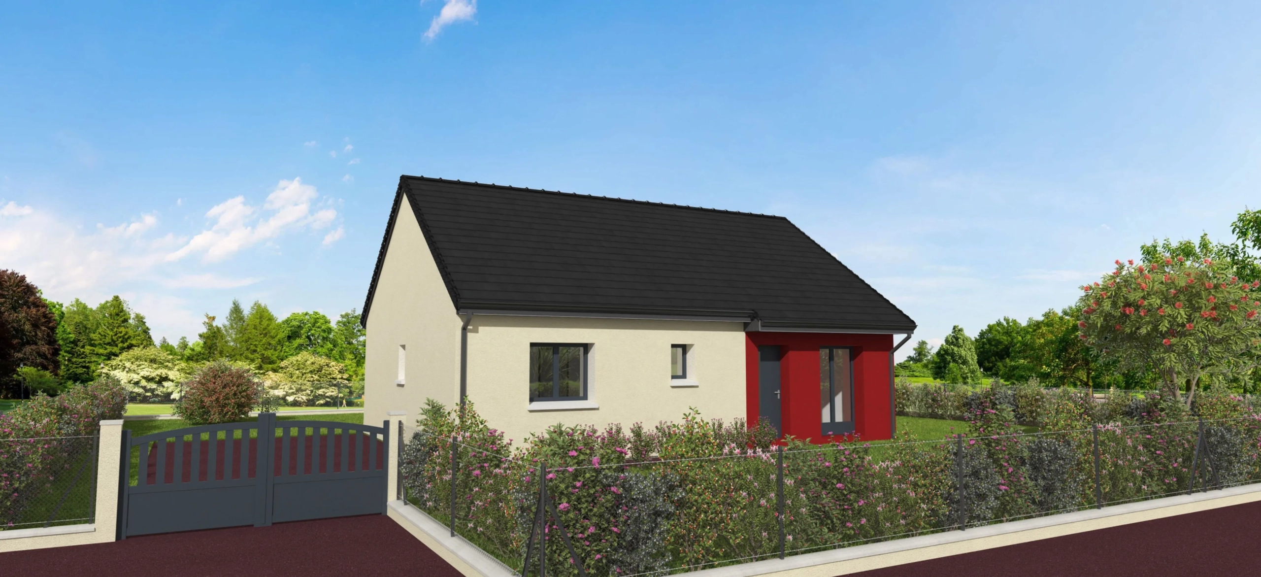 Maison individuelle neuve avec 2 chambres à Beaugency - 77 m² sur terrain de 460 m² 