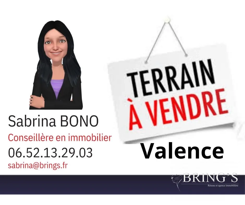 Terrains constructibles à Valence, environnement calme et proximité des axes 