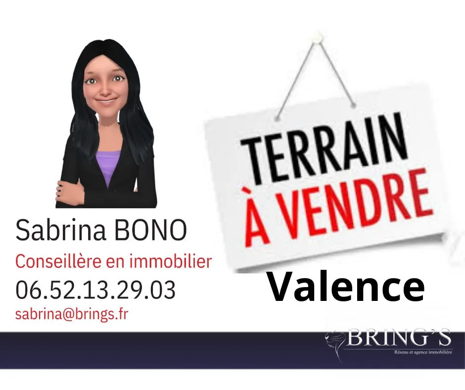 Terrains constructibles à Valence, environnement calme et proximité des axes 