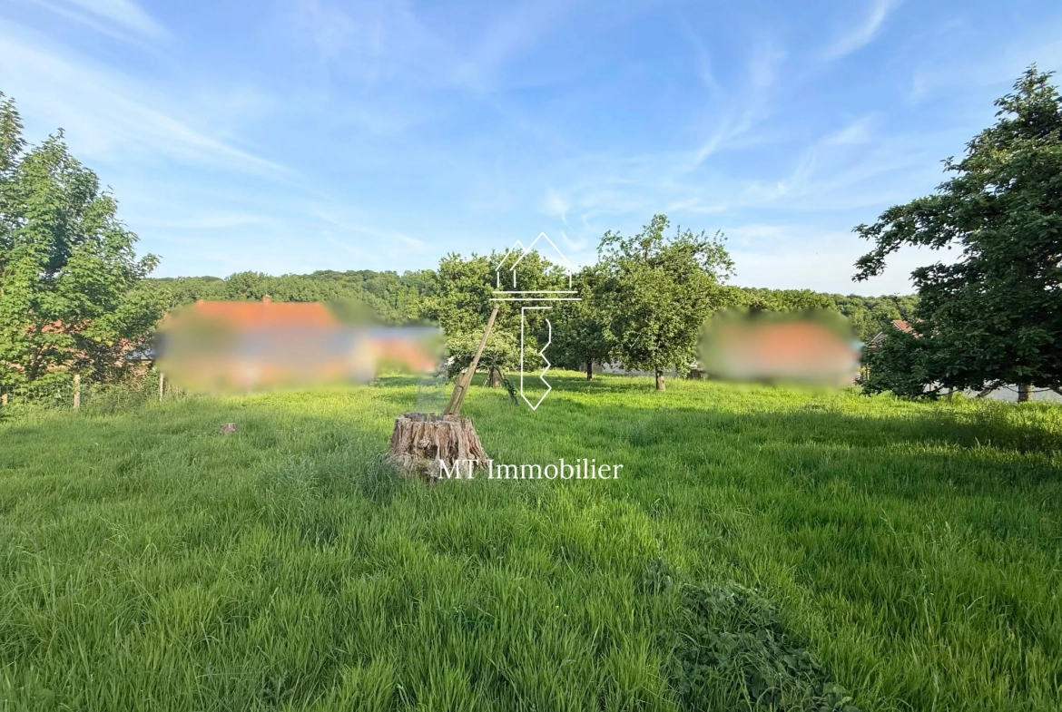 Terrain constructible de 1017 m² à Embry – Opportunité à saisir 