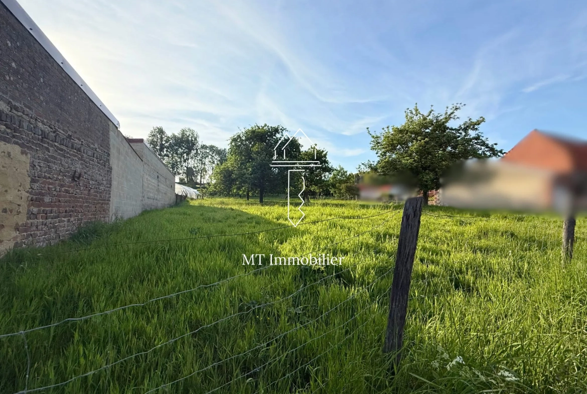 Terrain constructible de 1017 m² à Embry – Opportunité à saisir 