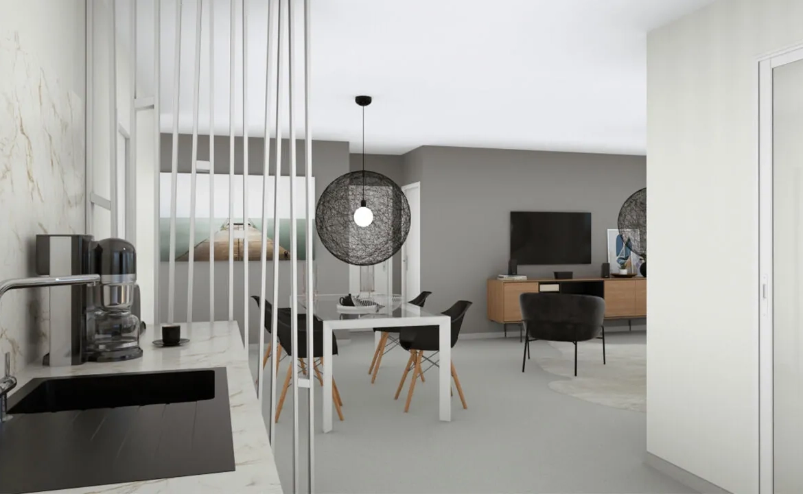Maison neuve à construire avec 3 chambres à Linxe, proche de l'océan 