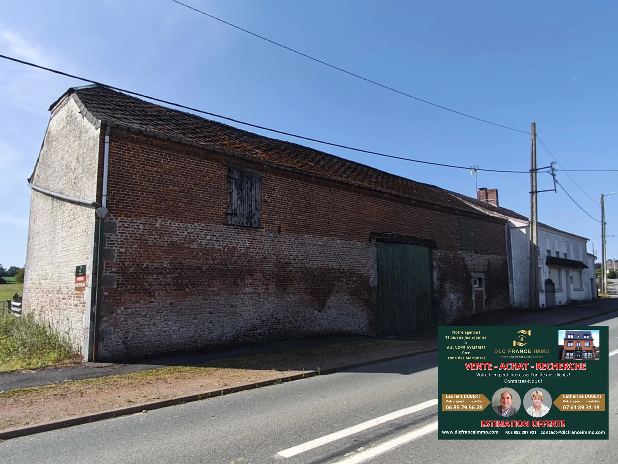 Ancienne ferme avec dépendances à Noyelles-sur-Sambre - 172 m² habitables, terrain de 1496 m² 