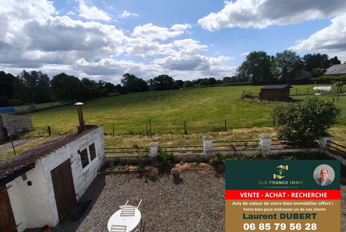 Ancienne ferme avec dépendances à Noyelles-sur-Sambre - 172 m² habitables, terrain de 1496 m² 