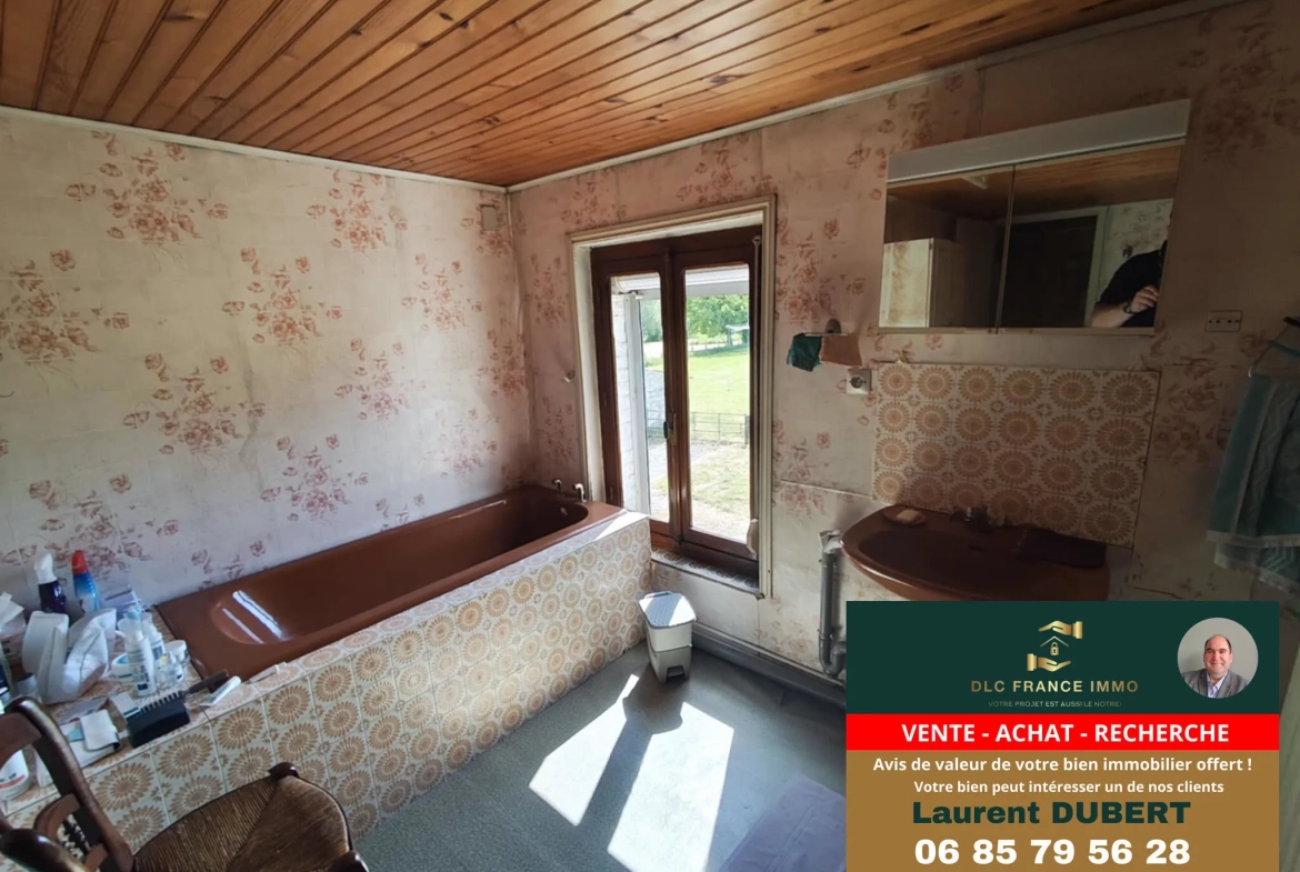 Ancienne ferme avec dépendances à Noyelles-sur-Sambre - 172 m² habitables, terrain de 1496 m² 