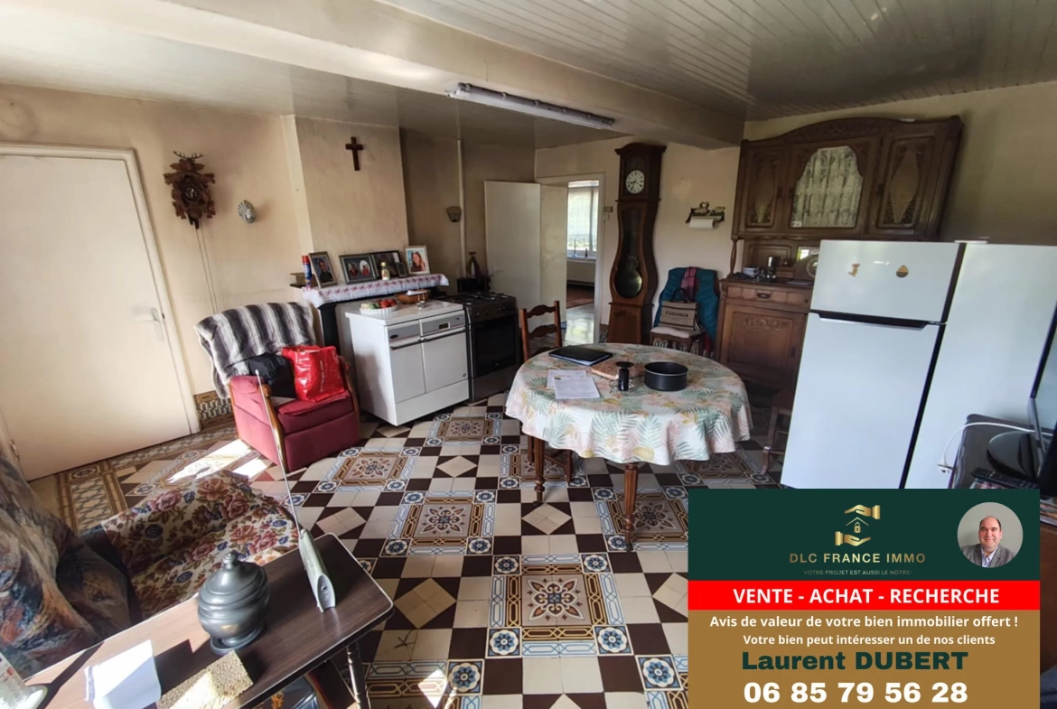 Ancienne ferme avec dépendances à Noyelles-sur-Sambre - 172 m² habitables, terrain de 1496 m² 