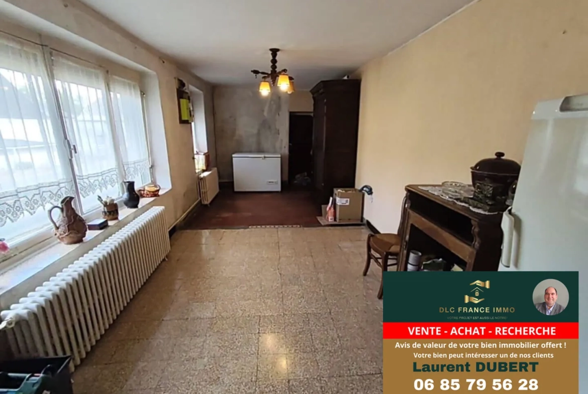 Ancienne ferme avec dépendances à Noyelles-sur-Sambre - 172 m² habitables, terrain de 1496 m² 